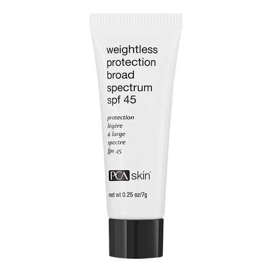 PCA Skin Weightless Protection Broad Spectrum SPF 45 Travel 7.1g