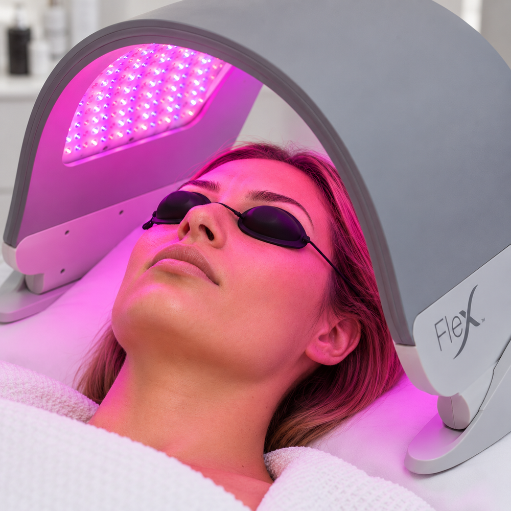 Dermalux LED light therapy at The Cosmetic Club, Hadleigh