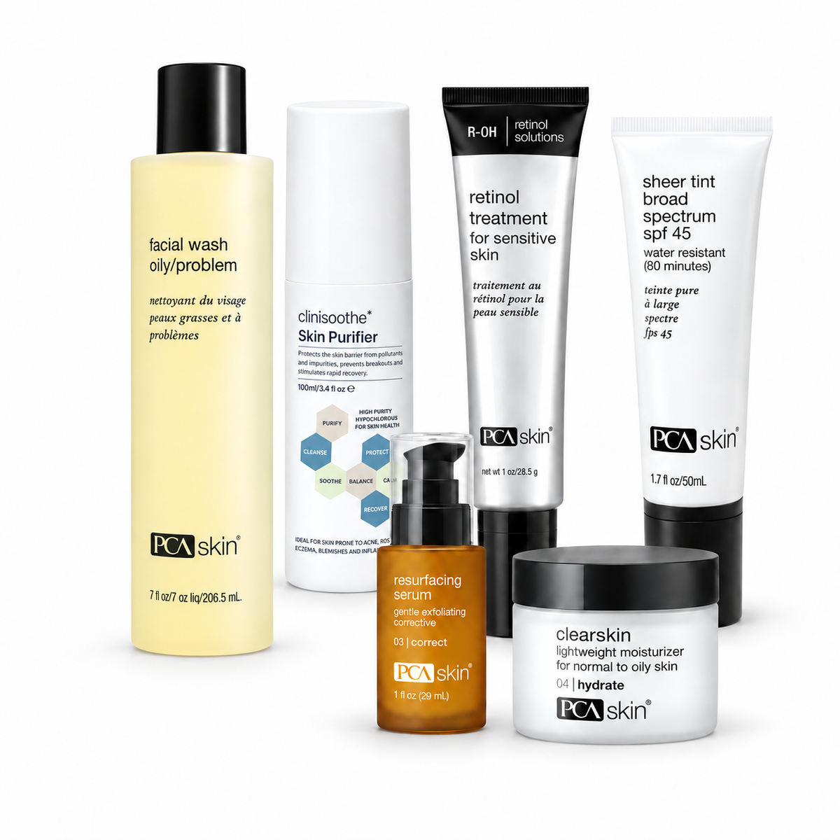Calm & Clear Acne Support Bundle