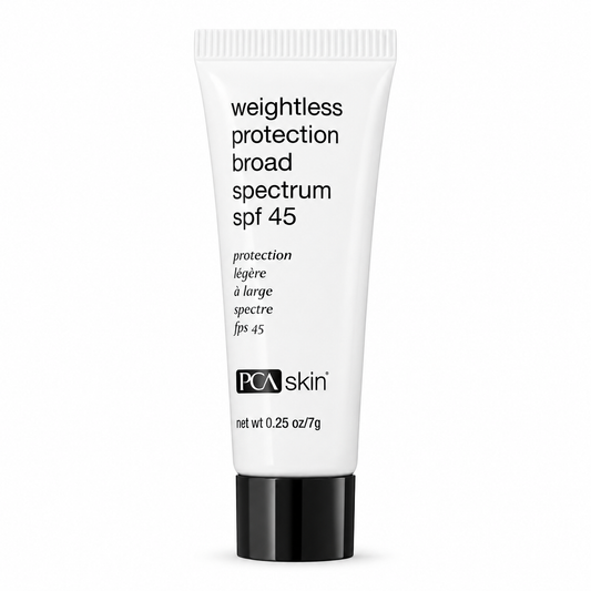 PCA Skin Weightless Protection Broad Spectrum SPF 45 Travel 7.1g