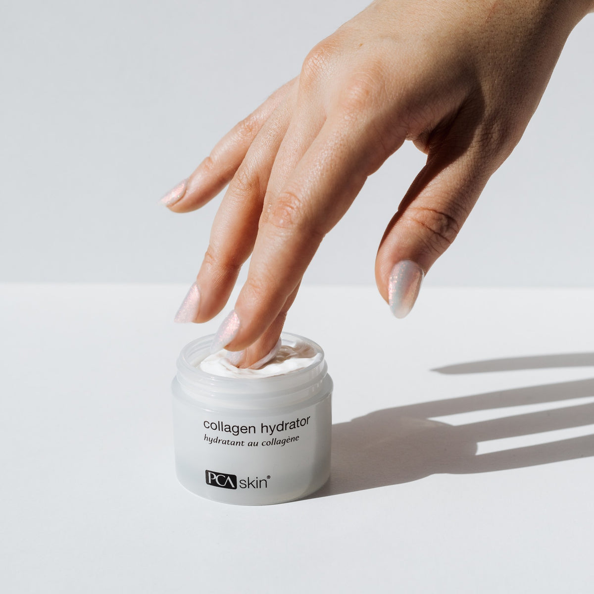 PCA Skin Collagen Hydrator 48.2g being applied